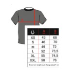 Sizing of Manufattura Sportiva